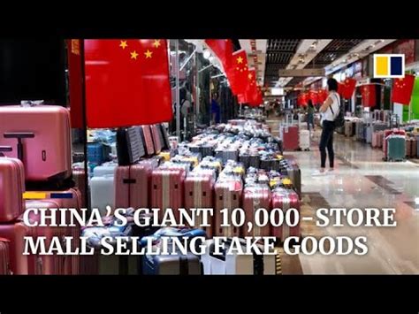 Inside China's home to 10,000 stores selling fake bags and cases 